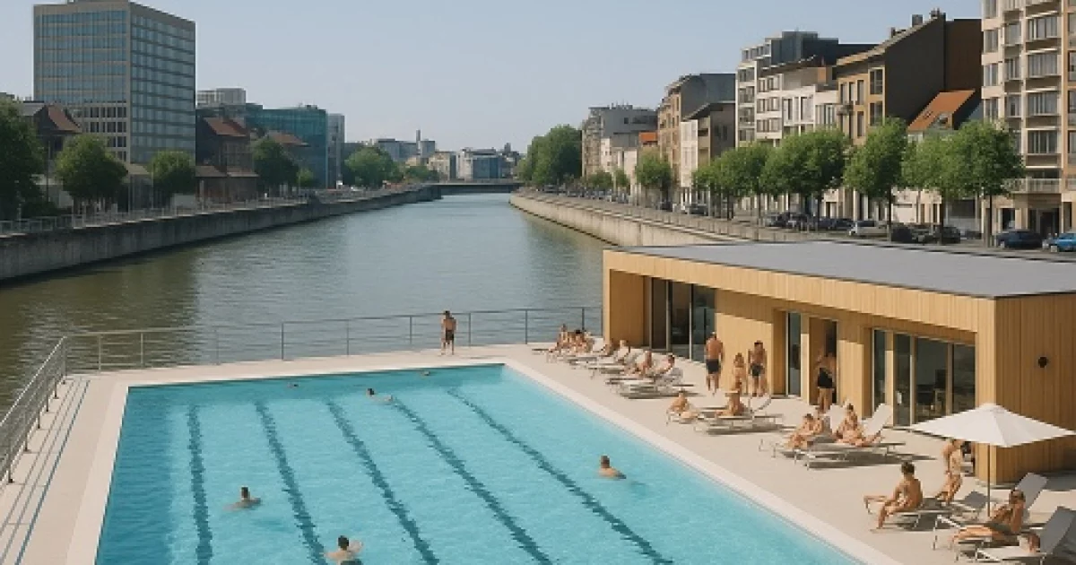 Découvre pourquoi le grand projet de piscine à Bruxelles est mis en attente et ce qui est prévu à la place.